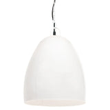 Vidaxl Hanging Lamp Industrial Rundt 25 W e27 42 cm hvit