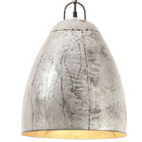 Vidaxl hanging lamp industrial around 25 W E27 32 cm silver colored