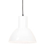 Vidaxl Hanging Lampe um 25 W e27 28,5 cm Weiß