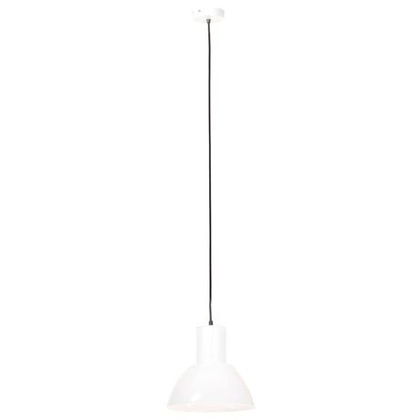Vidaxl Hanging Lampe um 25 W e27 28,5 cm Weiß