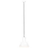 Vidaxl hängande lampa runt 25 W E27 28,5 cm vit