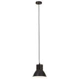 VidaXL Hängelampe rund 25 W E27 17 cm schwarz