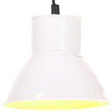 Vidaxl Hanging Lamp ronderëm 25 W E27 48 cm Wäiss