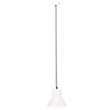 Vidaxl hängande lampa runt 25 W E27 48 cm vit