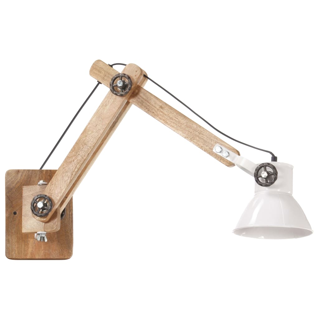 Vidaxl Wall Lamp Industrial Around E27 White