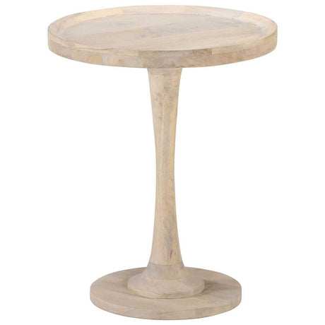 Vidaxl bijzettafel ø60x75 cm massief mangohout