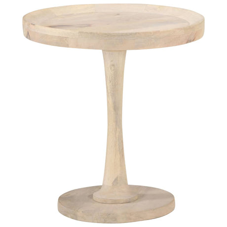 Vidaxl bijzettafel ø50x55 cm massief mangohout