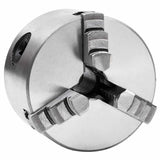 VIDAXL -Klauenplatte mit 3 Becken selbst -Zentrieren von 80 mm Stahl