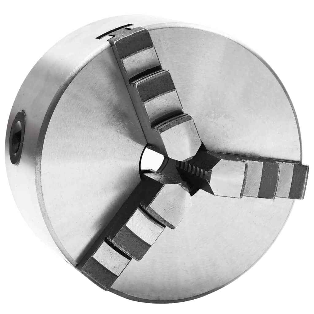 VidaXL claw plate with 3 pelvis self -centering 125 mm steel