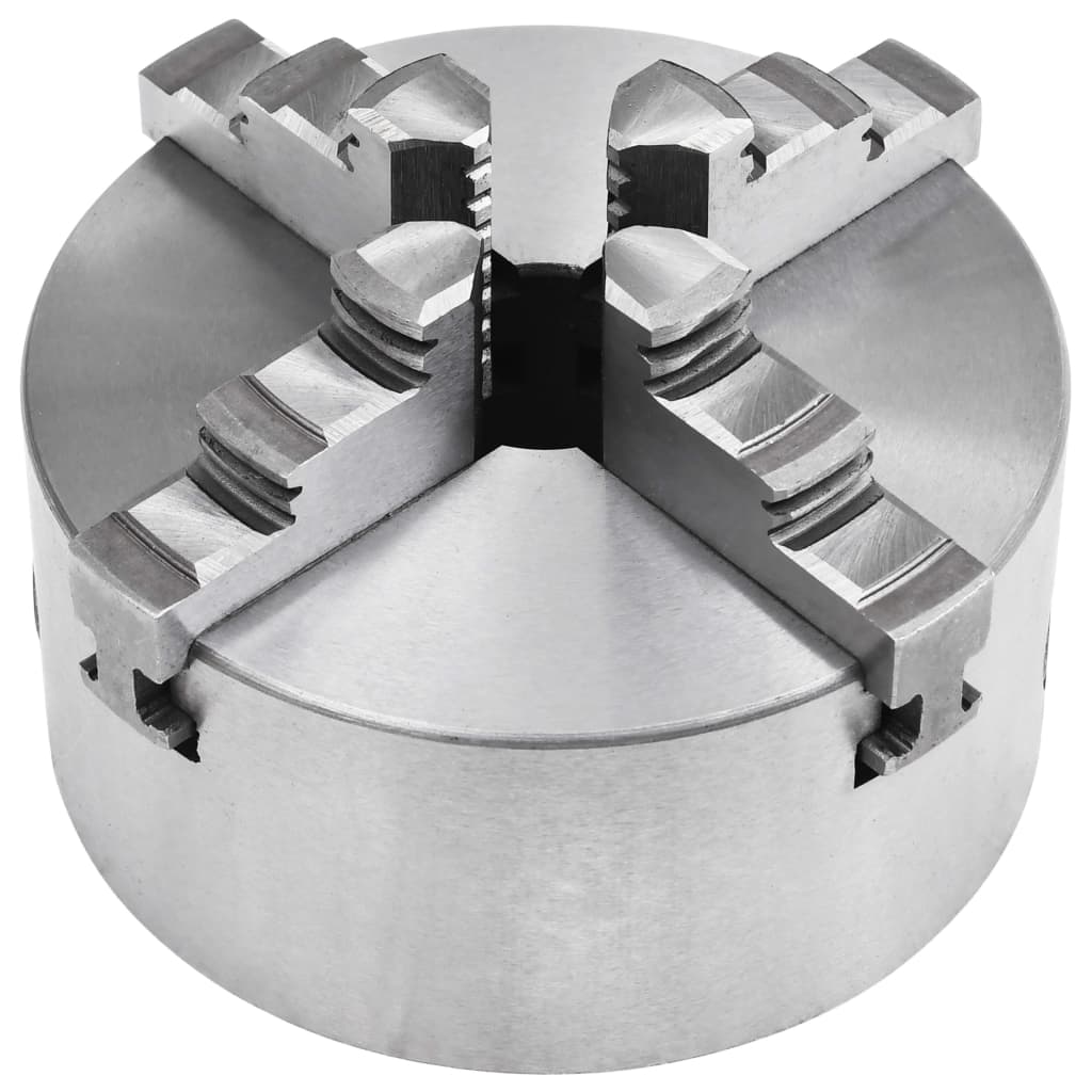 VidaXL claw plate with 4 pelvis self -centering 125 mm steel