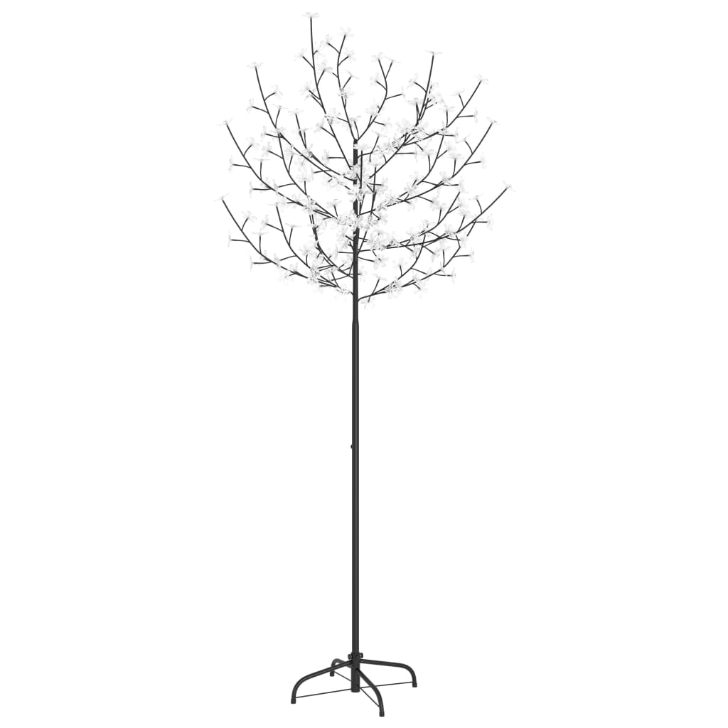 Vidaxl Christmas Tree 200 LED led studeného bílého světla Cherry Blossom 180 cm