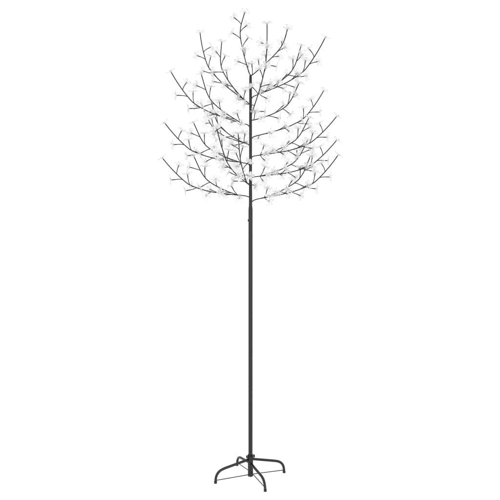 Vidaxl Christmas Tree 220 LED diody studeného bílého světla Cherry Blossom 220 cm