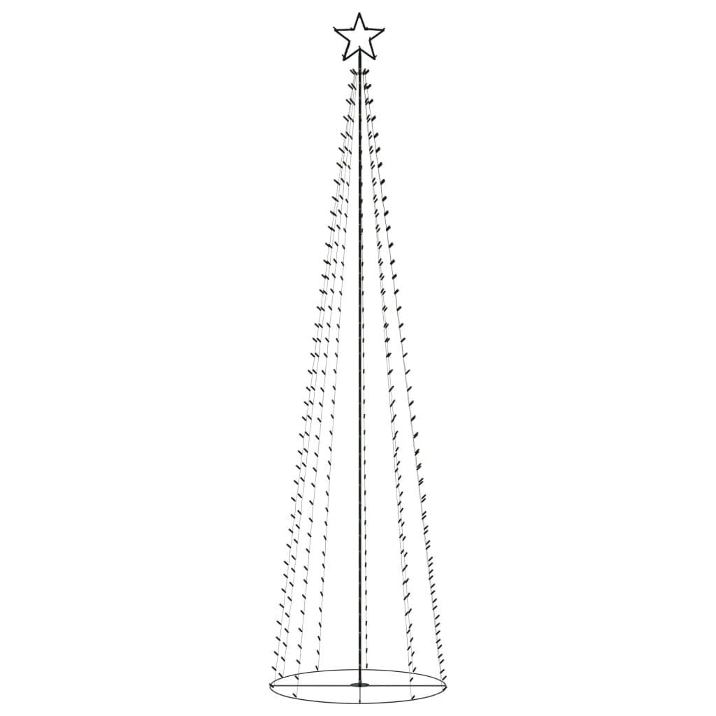 BIDAXL KELKESTBOOM 400 mångfärgade lysdioder 100x360 cm