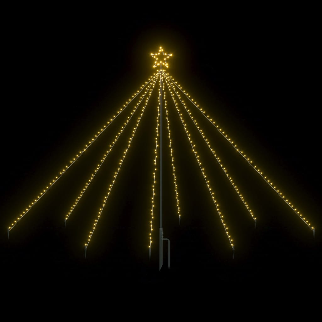 Vidaxl Cascada de iluminación de árboles de Navidad dentro de 400 LED 2.5 m