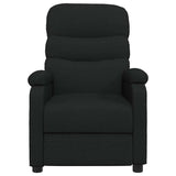 Vidaxl massagestoel stof zwart