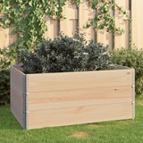 Vidaxl 3 St Planters a augmenté de 80x120 cm