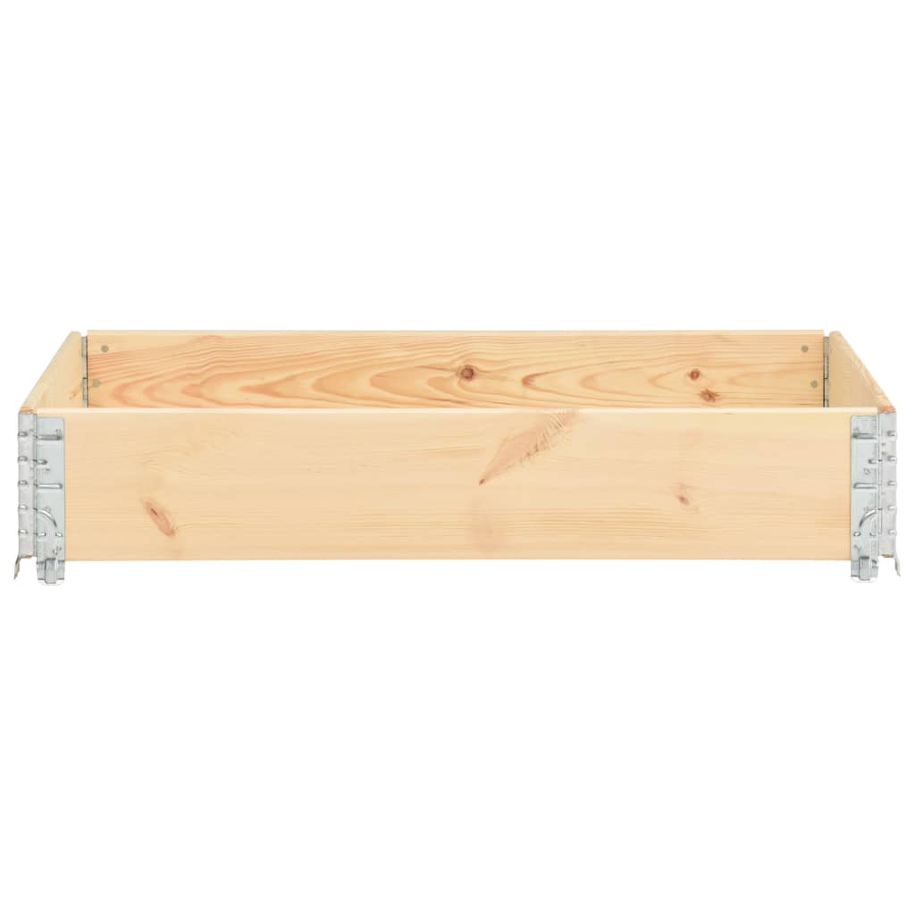 Planteur Vidaxl surélevé 50x100 cm Pine solide