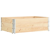 Vidaxl 3 STREPTERS ARIVADOS 50X150 CM PINE SOLIDO