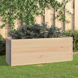 Vidaxl 3 St Planters oppvokst 50x150 cm Solid furu