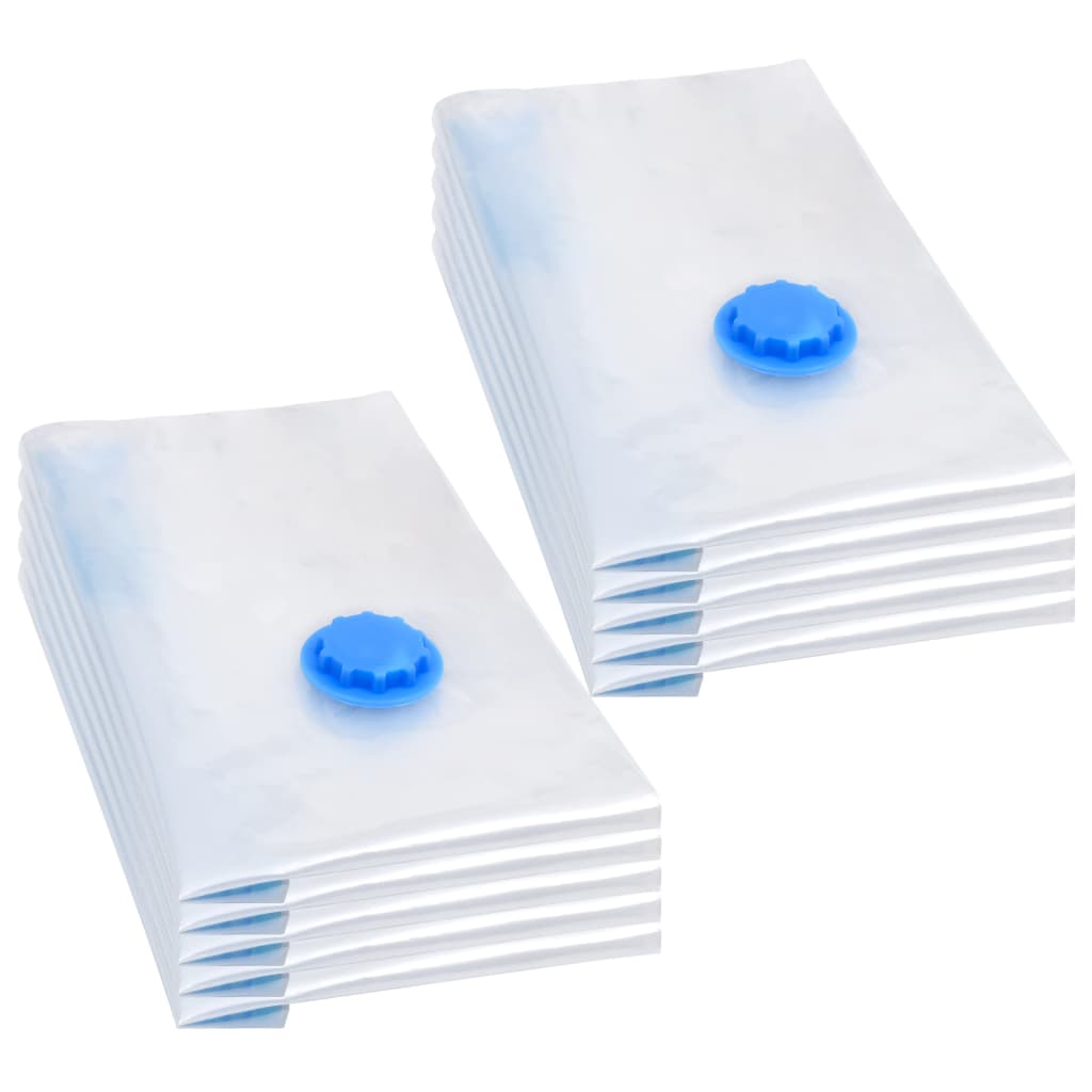 VidaXL Vacuum storage bags 10 st 60x40 cm