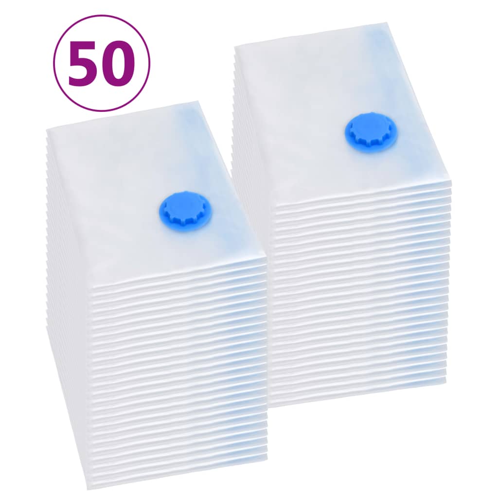 Vidaxl Vacuum storage bags 50 pcs 120x70 cm