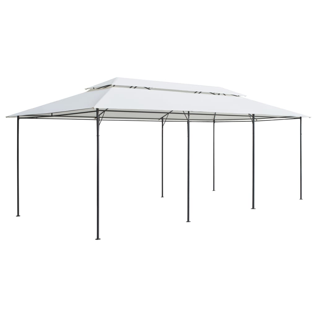 Vidaxl Arbor 180g m² 600x298x270 cm blanco