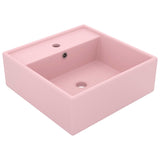 BIDAXL WASHBASIN MED LANDING SQUARE 41x41 CM CERAMIC SOL PINK