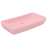 Vidaxl Washbasin Rectangular 71x38 cm keramic matpown