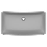 Vidaxl wastbasin rechteckeg 71x38 cm Keramik Matte