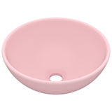 Vidaxl Washbasin Runde 32,5x14 cm Keramisk Matpown