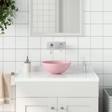 Vidaxl Washbasin Round Céramique Satpoze