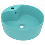 Vidaxl Washbasin s přistáním 36x13 cm keramic matný světle zelená