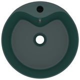 Vidaxl WASHBASIN s přistáním 36x13 cm keramic Matt Dark Green