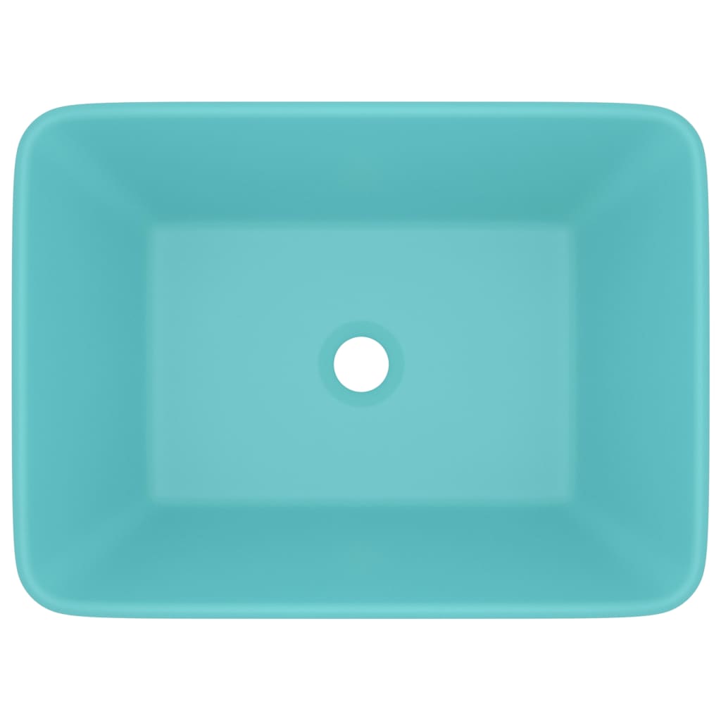 WADAXL WASHBASIN 41x30X12 CM keramic Matt Light Green