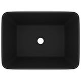 Vidaxl Washbasin 41x30x12 cm keramisk matt svart