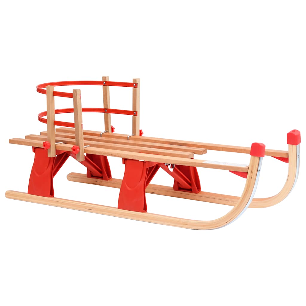 Vidaxl Snowlee avec dossier pliable de 119 cm en bois