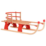 Vidaxl Snowlee avec dossier pliable de 119 cm en bois