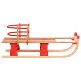 Vidaxl Snowlee avec dossier pliable de 119 cm en bois