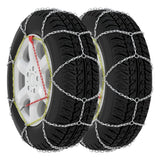 Vidaxl Snow Chains 2 st 9 mm KN70