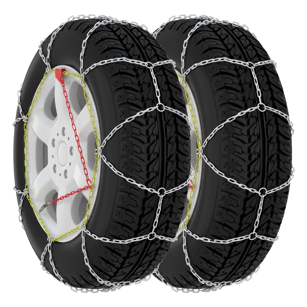 Vidaxl Snow Chains 2 stk 9 mm KN90