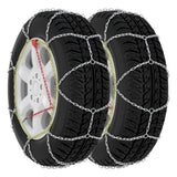 Vidaxl Schneeketten 2 St 16 mm SUV 4x4 Größe 450