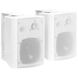 Vidaxl Stereoluid -högtalare Väggmonterad 2 St 80 W White