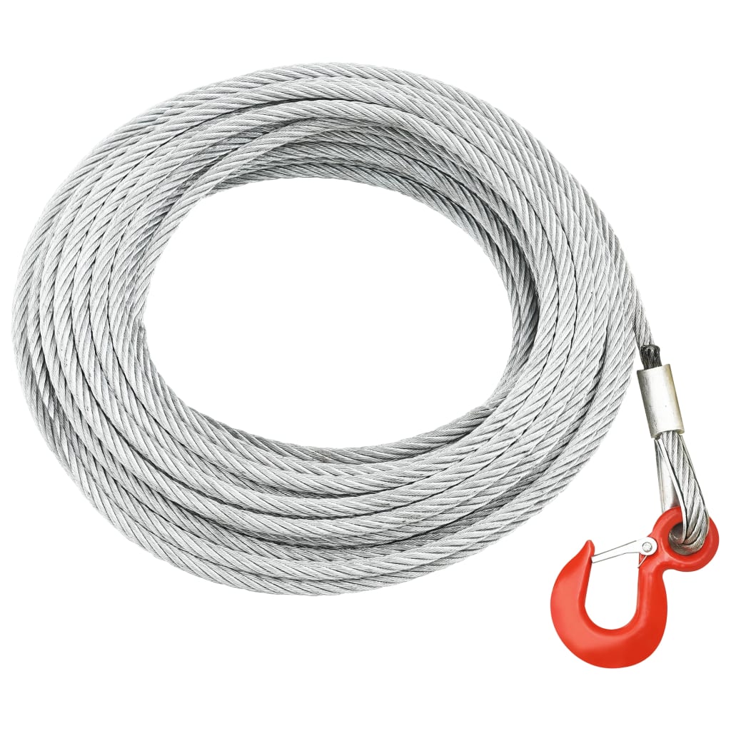 Jekleni kabel Vidaxl 800 kg 20 m