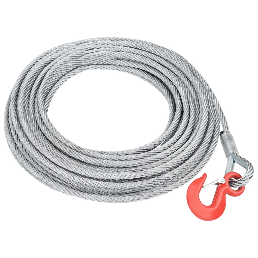 Jekleni kabel Vidaxl 1600 kg 20 m