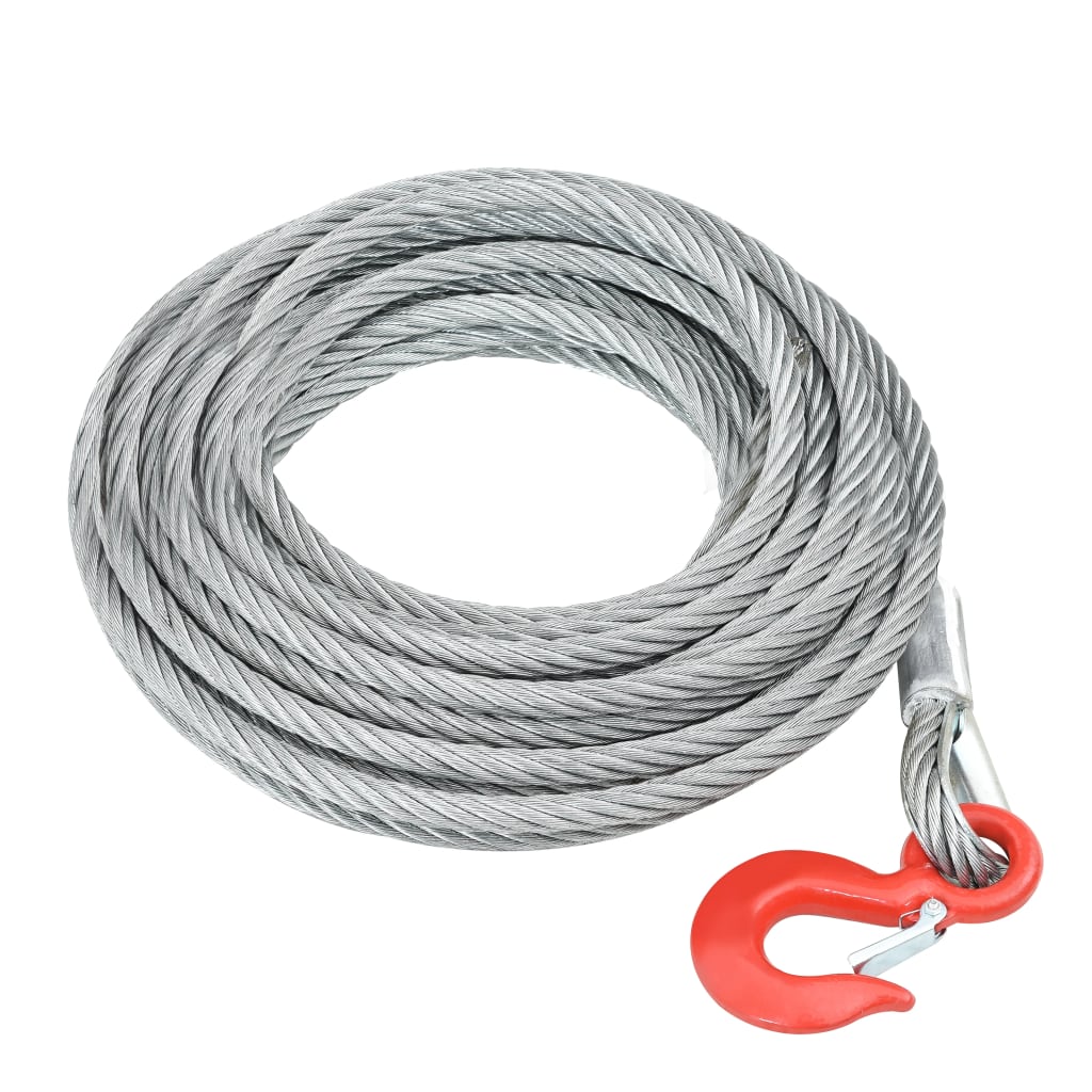 Jekleni kabel Vidaxl 3200 kg 20 m