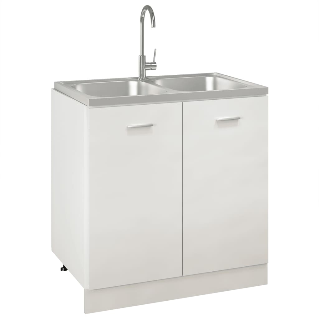 Vidaxl sink Duebelbäll 800x500x155 mm Edelstol Sëlwer