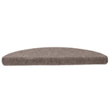 Vidaxl Treppenmatten Selbstadhäsiv 15 Teile 56x17x3 cm beige Hemisphäre