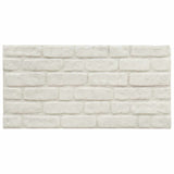 Vidaxl 10 ST Panele ścienne 3D White Brick EPS