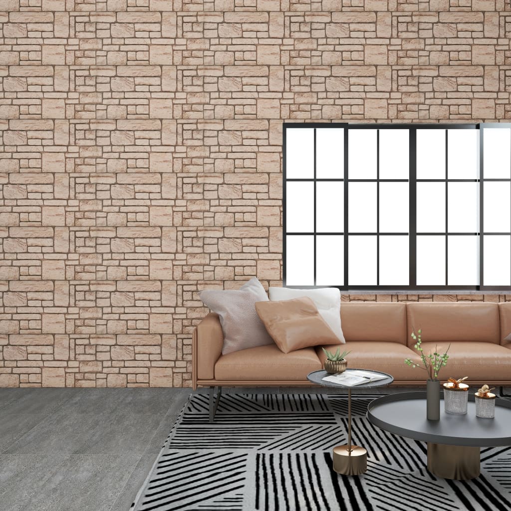 Vidaxl 11 St Wand Panels 3D Biger Brick EPS