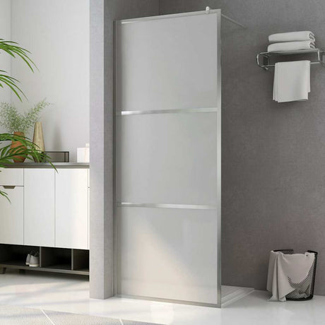 Vidaxl begehete Duschwandmatte 80x195 cm ESG Glas